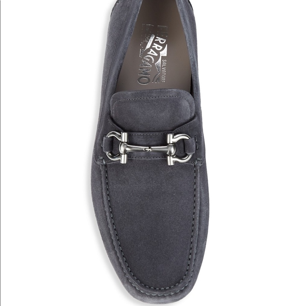 Salvatore Ferragamo Parigi Suede Loafers